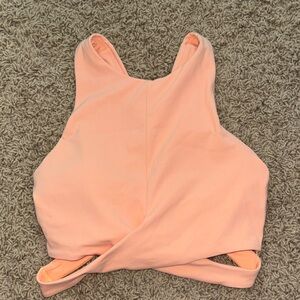 Athleta cut out crop top
